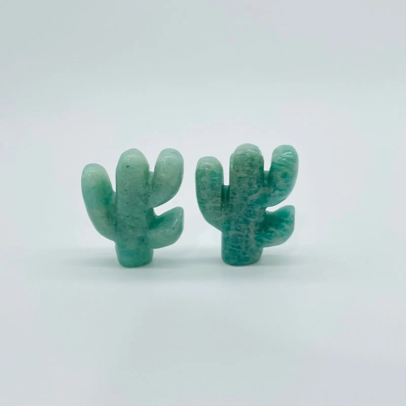 5 Types Mini Cactus Carving Crystal Wholesale - Image 2