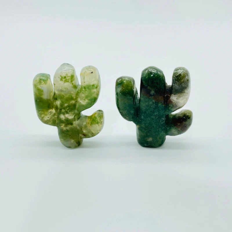 5 Types Mini Cactus Carving Crystal Wholesale - Image 6
