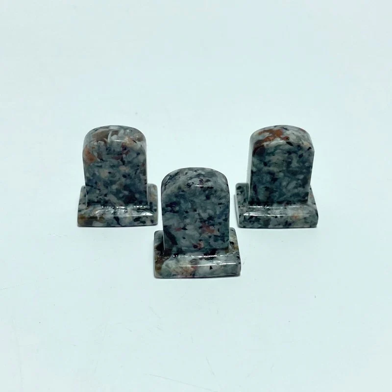 5 Types Tombstone Carving Wholesale Obsidian Blue Aventurine Yooperlite - Image 3