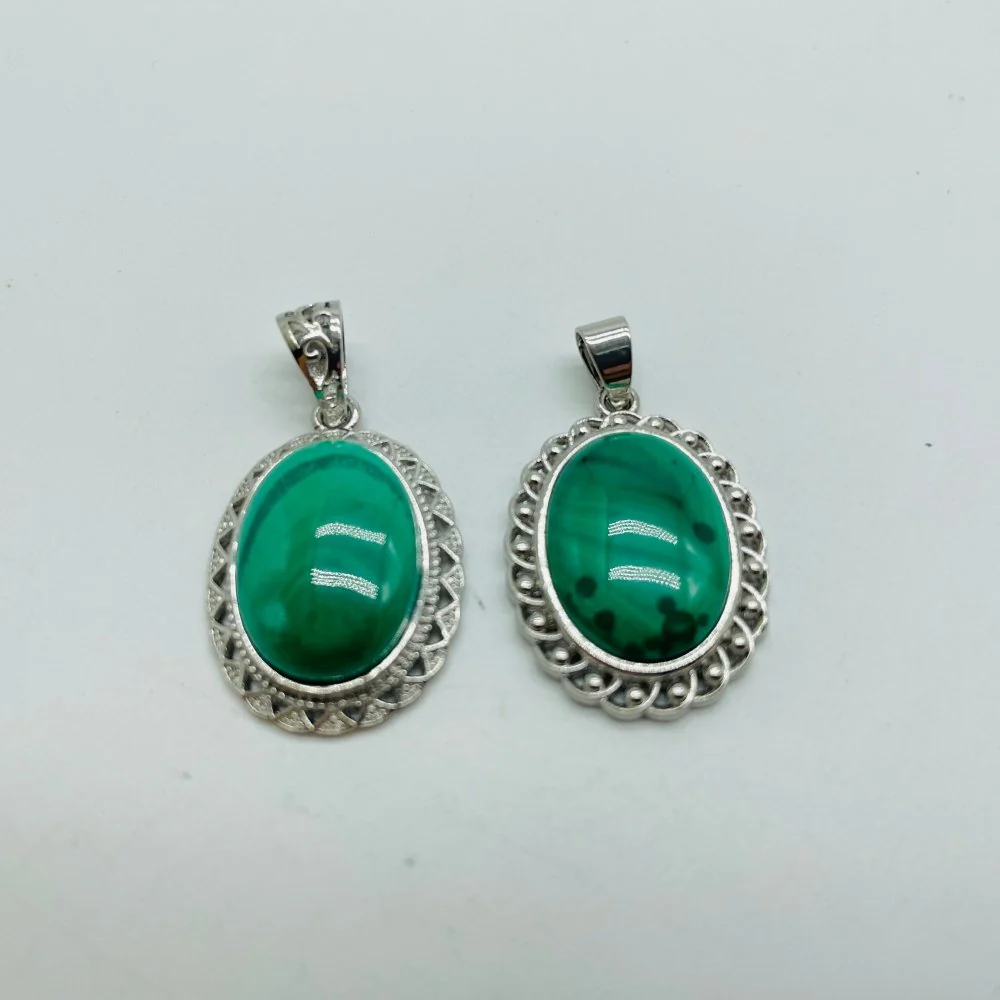 51 Pieces Malachite Charm Pendant - Image 6