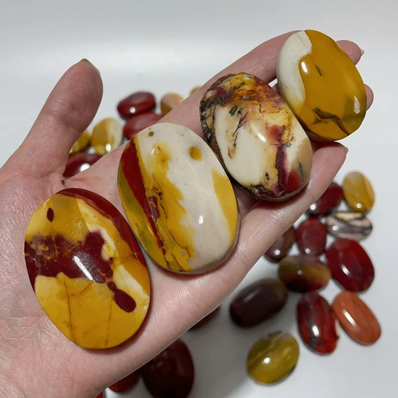 55 Pieces Mookaite Stone Palm - Image 2