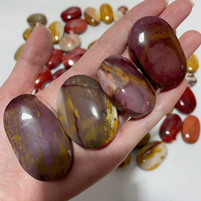 55 Pieces Mookaite Stone Palm - Image 3