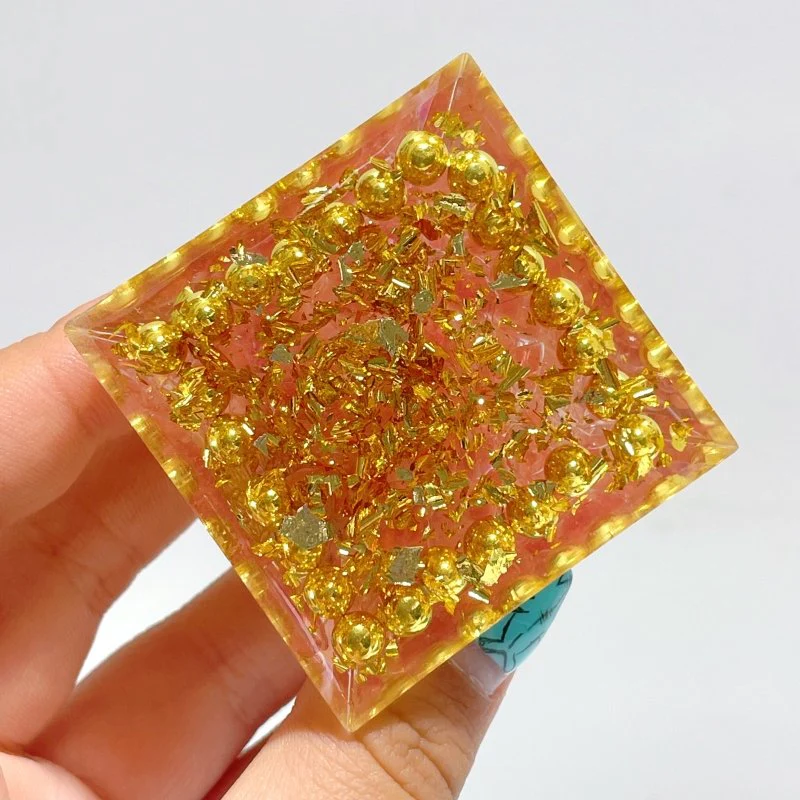 5CM Rose Quartz Smelting Quartz Orgone Pyramid Wholesale - Image 4
