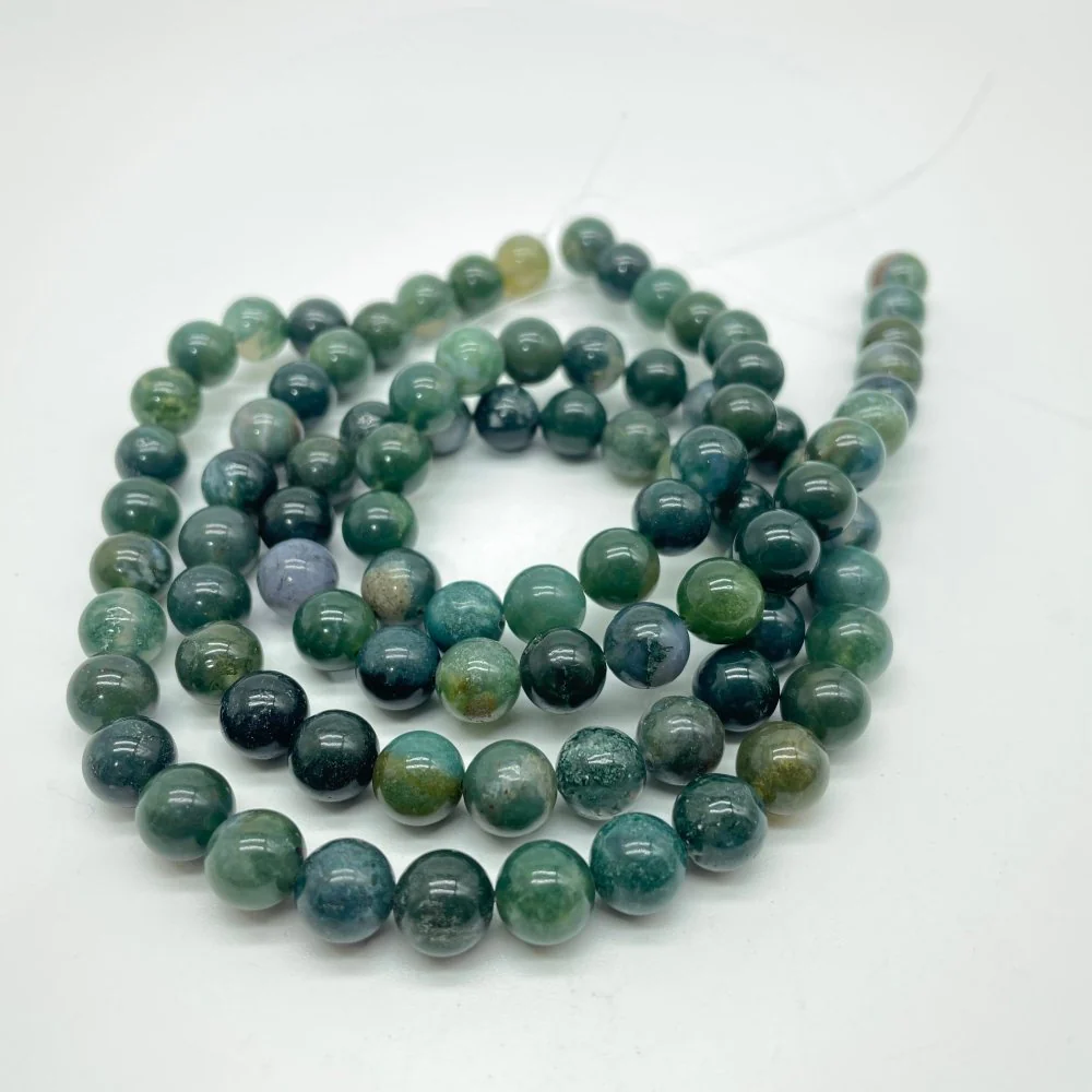 5Types Bracelet Labradorite&Moss Agate Opalite (man made) DIY Beads Wholesale - Image 3