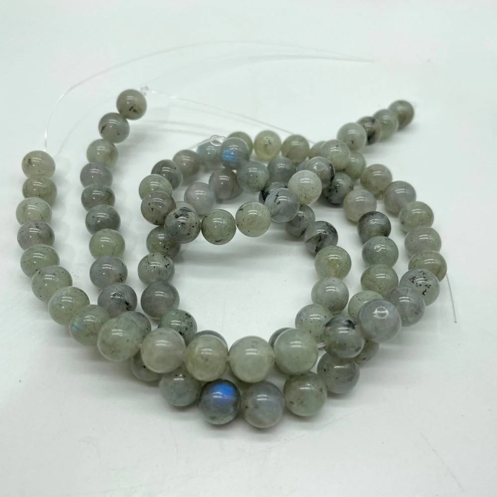 5Types Bracelet Labradorite&Moss Agate Opalite (man made) DIY Beads Wholesale - Image 4