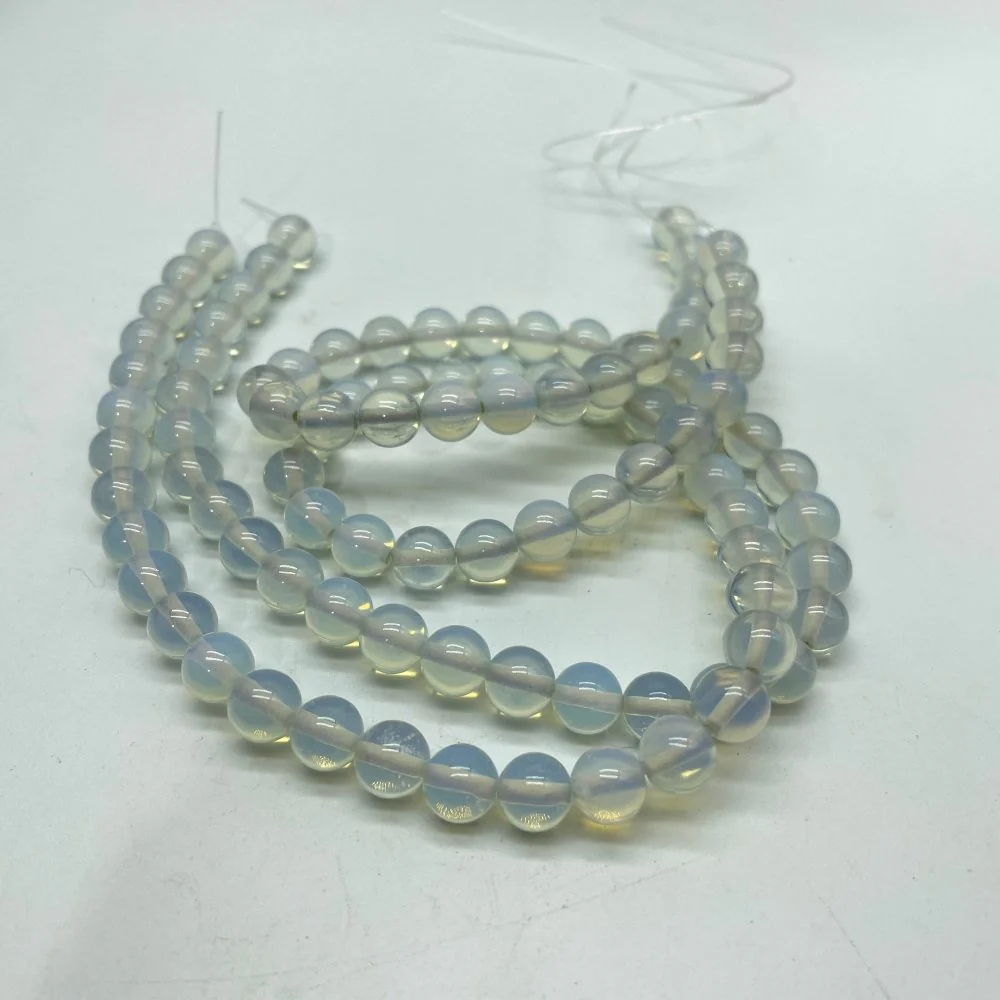 5Types Bracelet Labradorite&Moss Agate Opalite (man made) DIY Beads Wholesale - Image 5