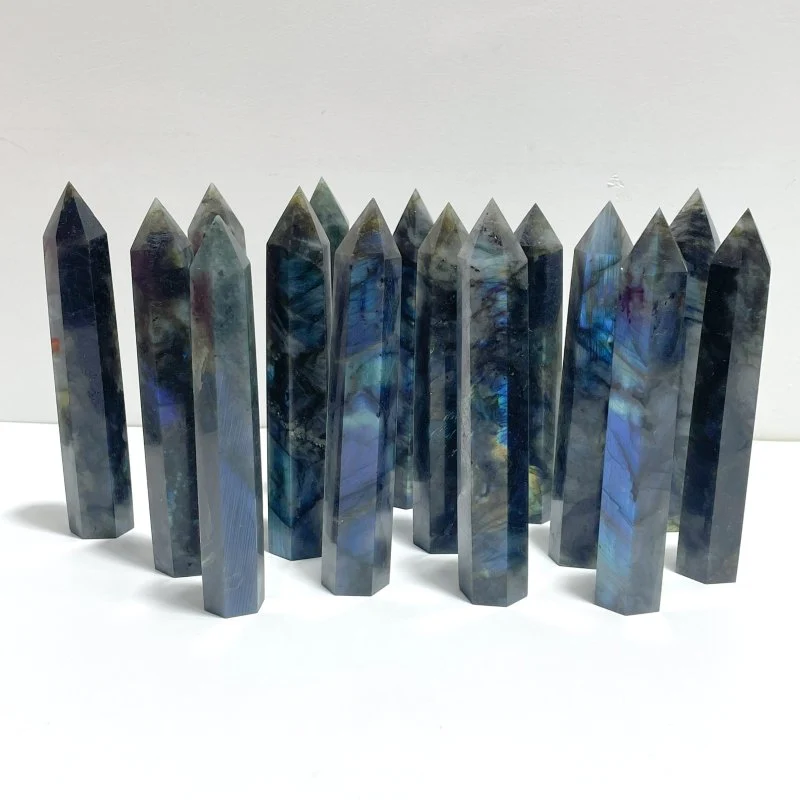 15CM Labradorite Tower Point Wholesale