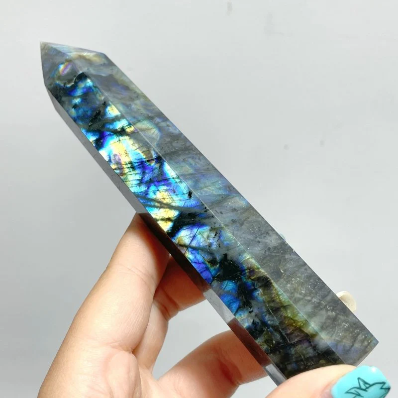 15CM Labradorite Tower Point Wholesale - Image 4
