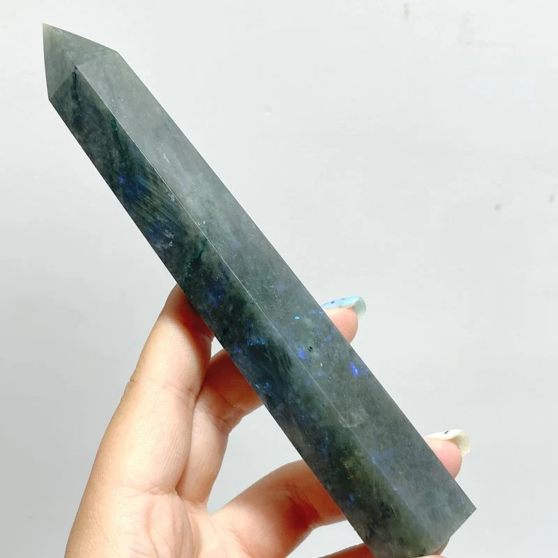 15CM Labradorite Tower Point Wholesale - Image 5