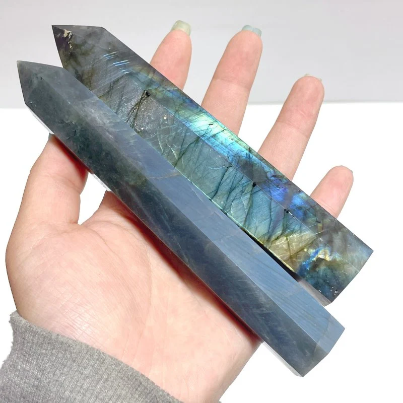 15CM Labradorite Tower Point Wholesale - Image 6