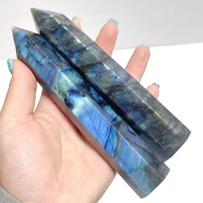 15CM Labradorite Tower Point Wholesale - Image 7