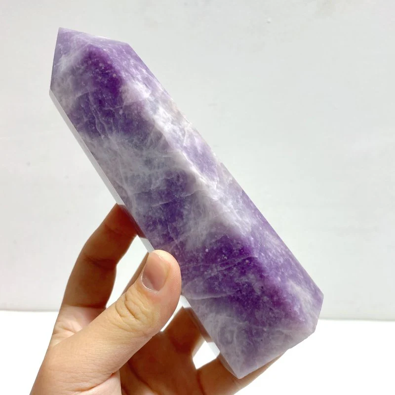 11 Pieces Large Lepidolite Tower - Image 2