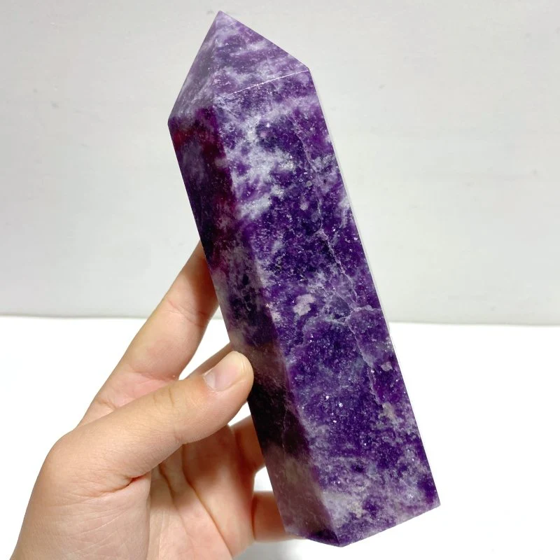 11 Pieces Large Lepidolite Tower - Image 6