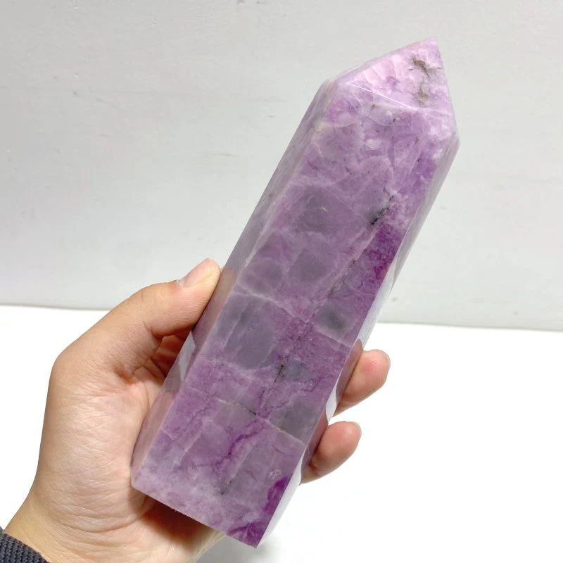 11 Pieces Large Lepidolite Tower - Image 7