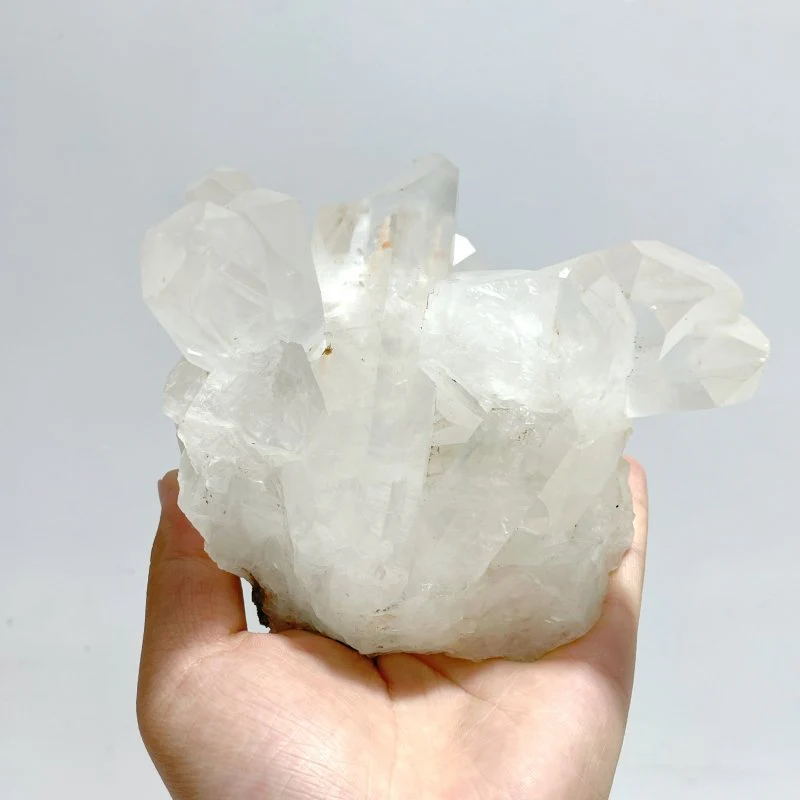 6 Pieces Large Clear Quartz Cluster - Image 3