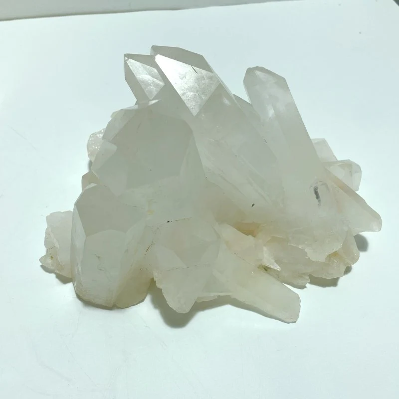 6 Pieces Large Clear Quartz Cluster - Image 4