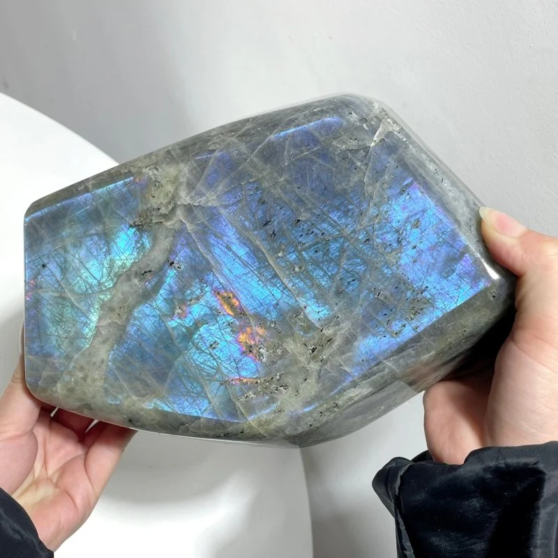 5 Pieces Large Colorful Labradorite Free Form - Image 5