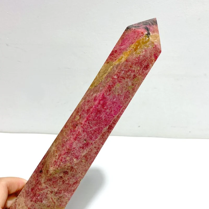 6 Pieces Large Rhodonite Points - Image 4