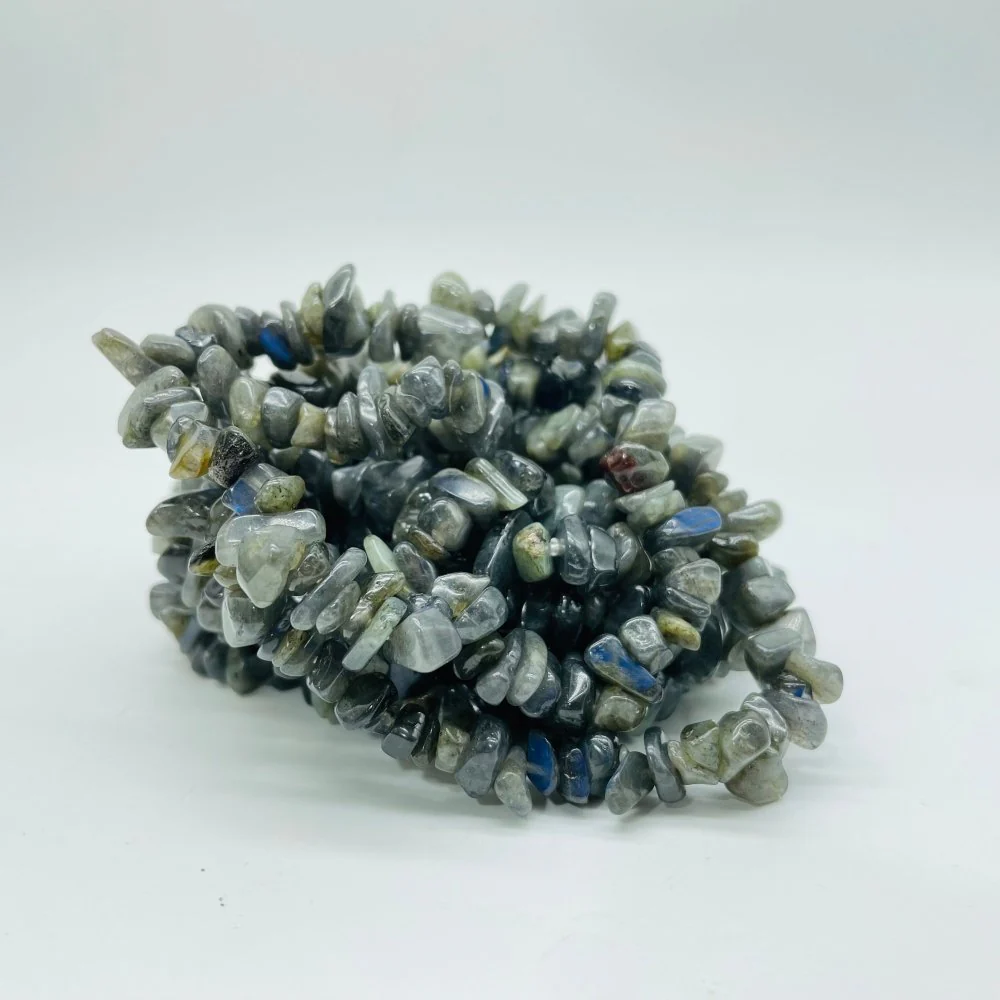 6 Types Chip Bracelet Aquamarine & Moss Agate Wholesale - Image 10