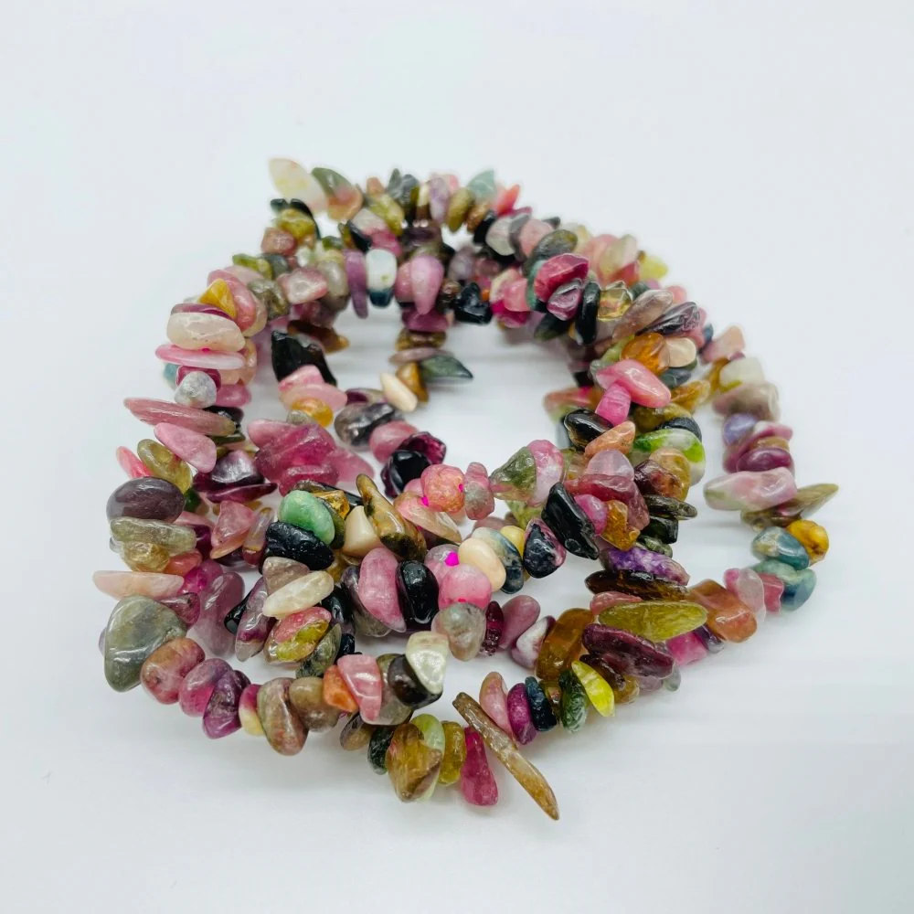 6 Types Chip Bracelet Aquamarine & Moss Agate Wholesale - Image 5
