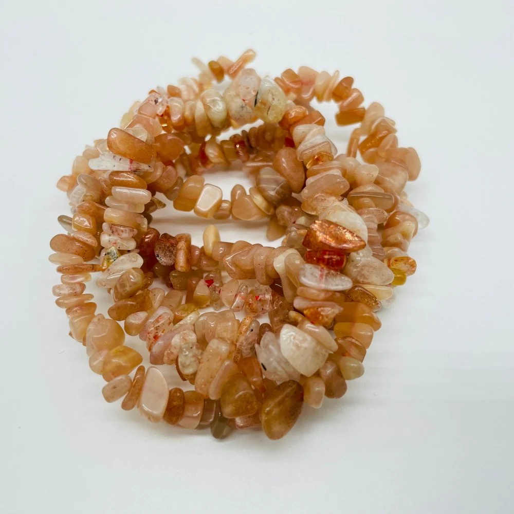 6 Types Chip Bracelet Aquamarine & Moss Agate Wholesale - Image 9