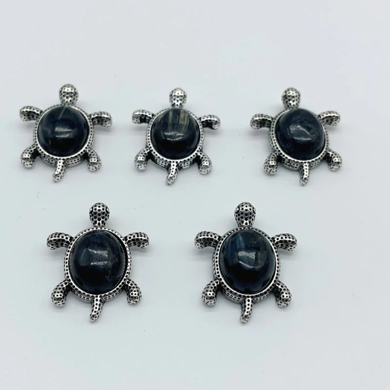 6 Types Cute Turtle Pendant Wholesale Moonstone Amethyst - Image 7