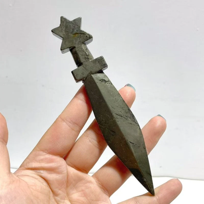 6 Types Halloween Knife Dagger Wholesale Fluorite Obsidian Chevron Amethyst - Image 6