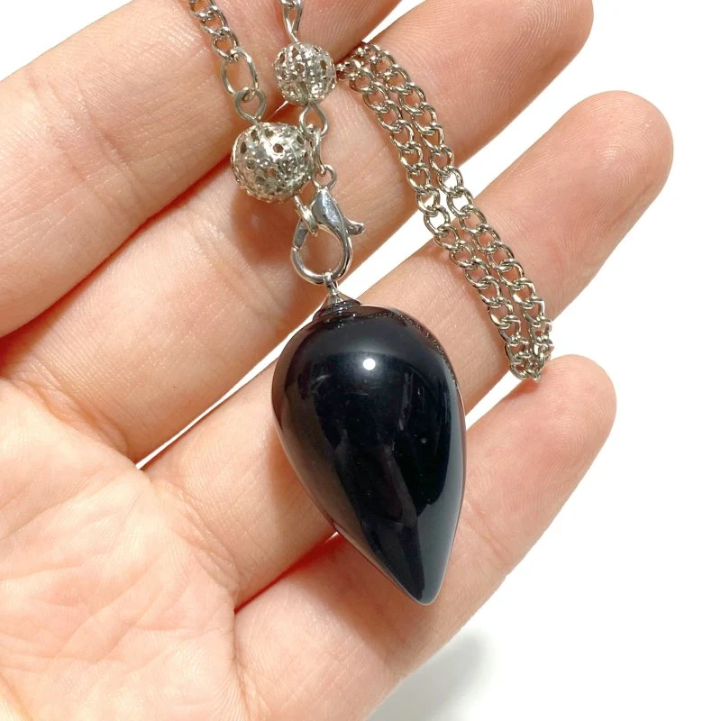 6 Types Teardrop Pendulum Healing Pendants Wholesale Tiger Eye Clear Quartz - Image 4