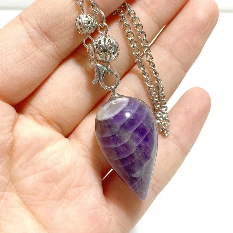 6 Types Teardrop Pendulum Healing Pendants Wholesale Tiger Eye Clear Quartz - Image 5