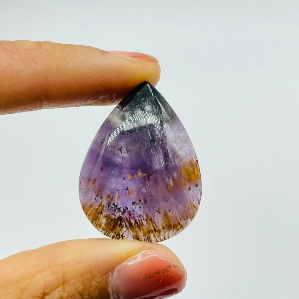 16 Pieces Auralite 23 Teardrop Pendant Crystal DIY - Image 6