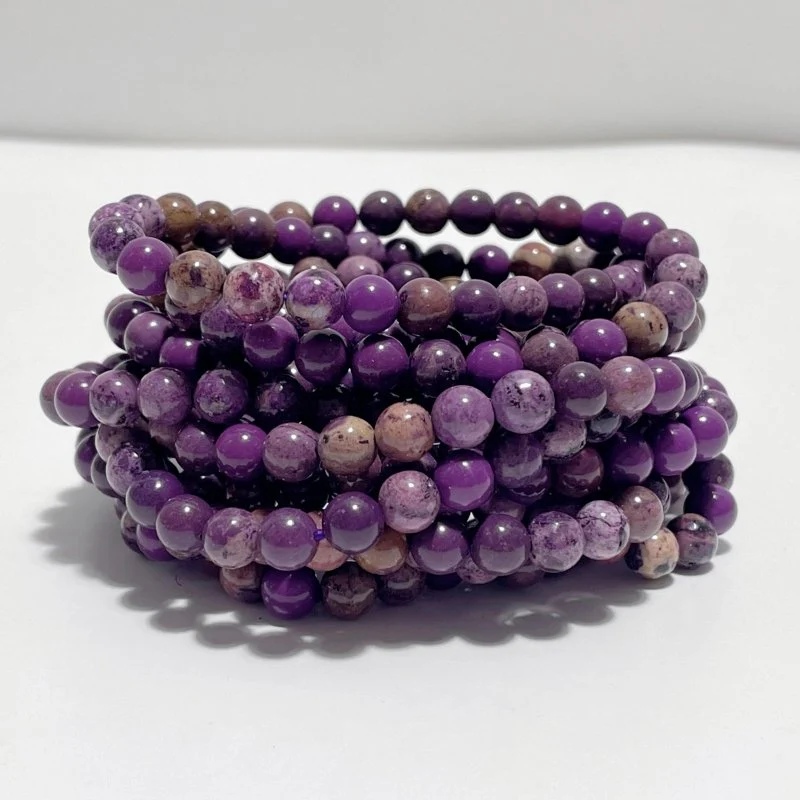 6mm Bracelet Wholesale Angelite Phosphosiderite - Image 4