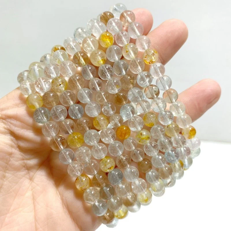 6mm Colorful Topaz Bracelets Wholesale