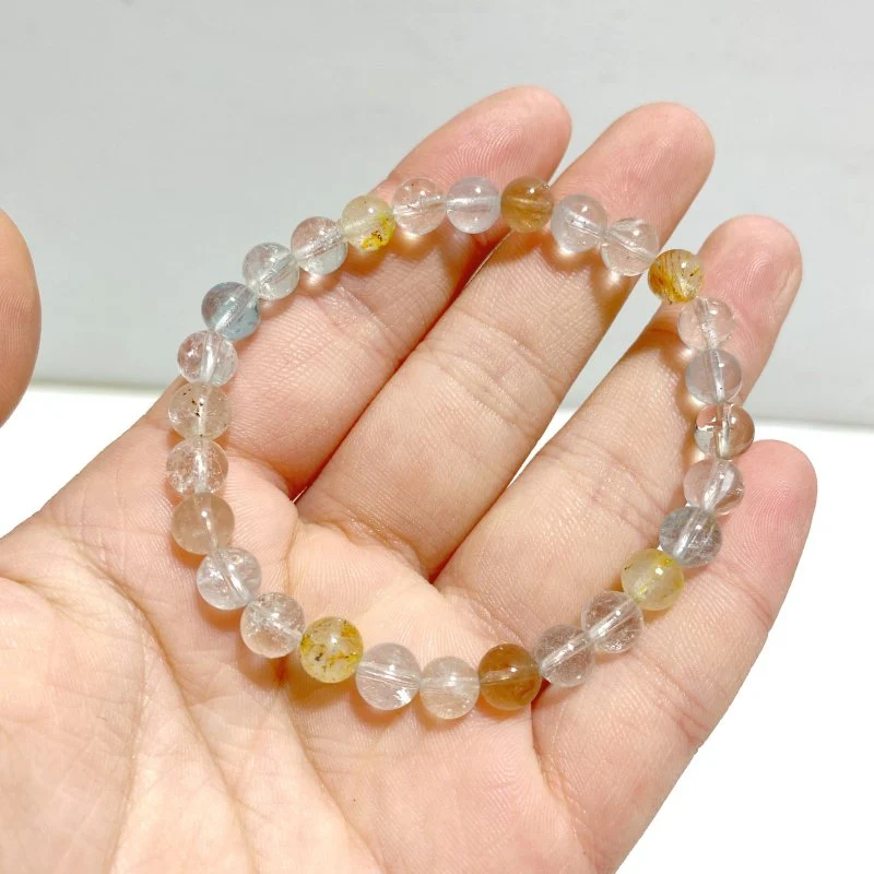 6mm Colorful Topaz Bracelets Wholesale - Image 2