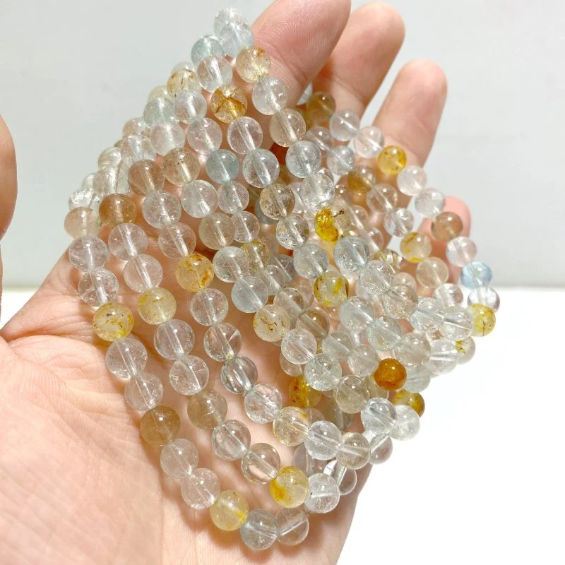 6mm Colorful Topaz Bracelets Wholesale - Image 3