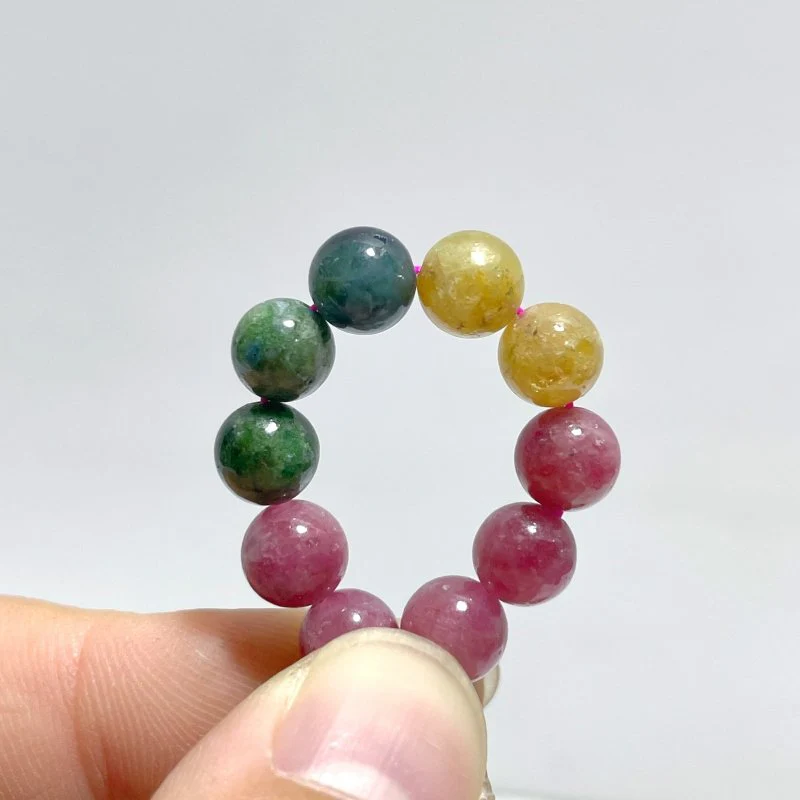6mm Colorful Tourmaline Bracelets Wholesale - Image 3