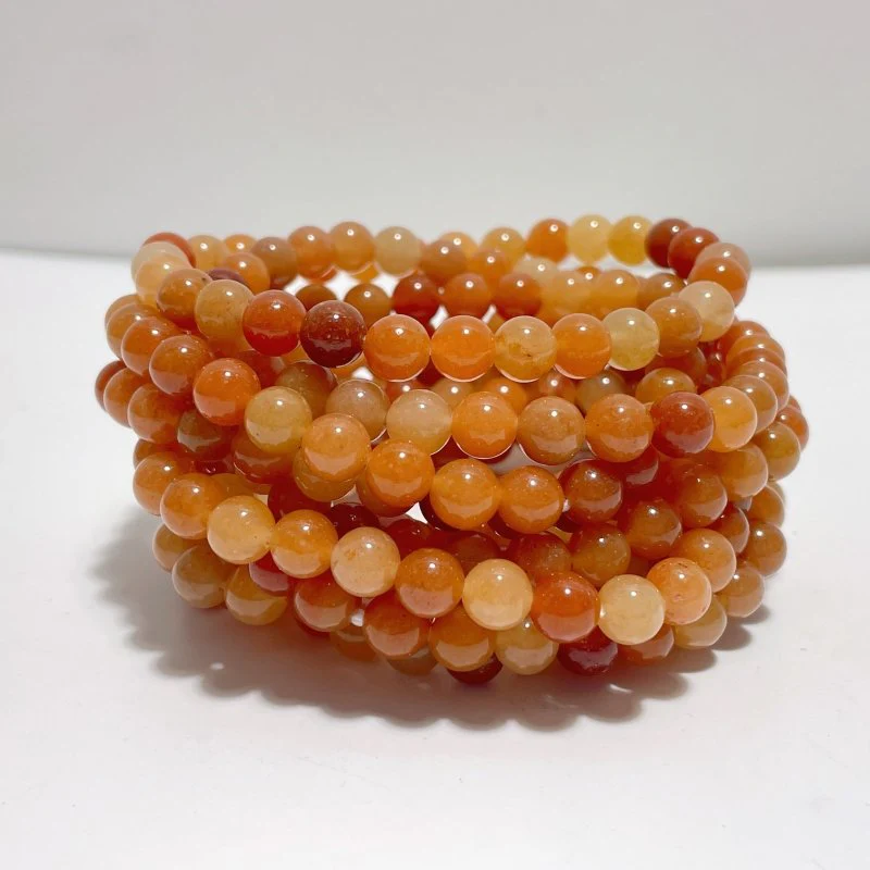 6mm Obsidian Rose Quartz K2 Kambaba Jasper Bracelet Wholesale - Image 10