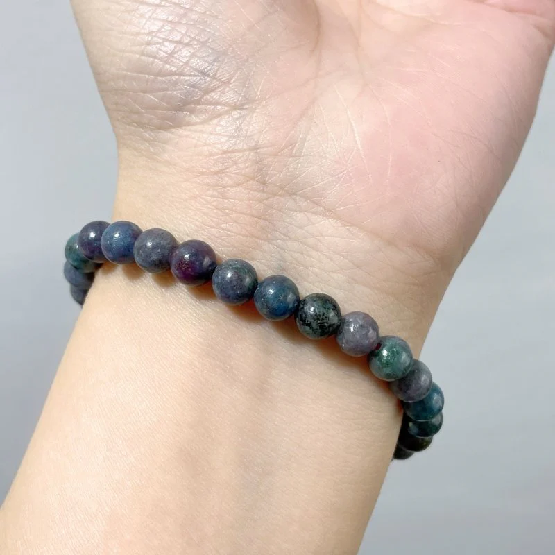 6mm Ruby In Kyanite Bracelet Wholesale (Normal Quality) - Image 4