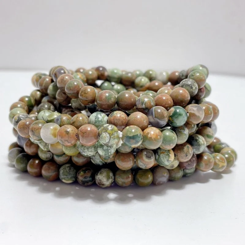 6mm Tiger Eye Amazonite Moonstone Hawk's Eye Bracelet Wholesale - Image 4
