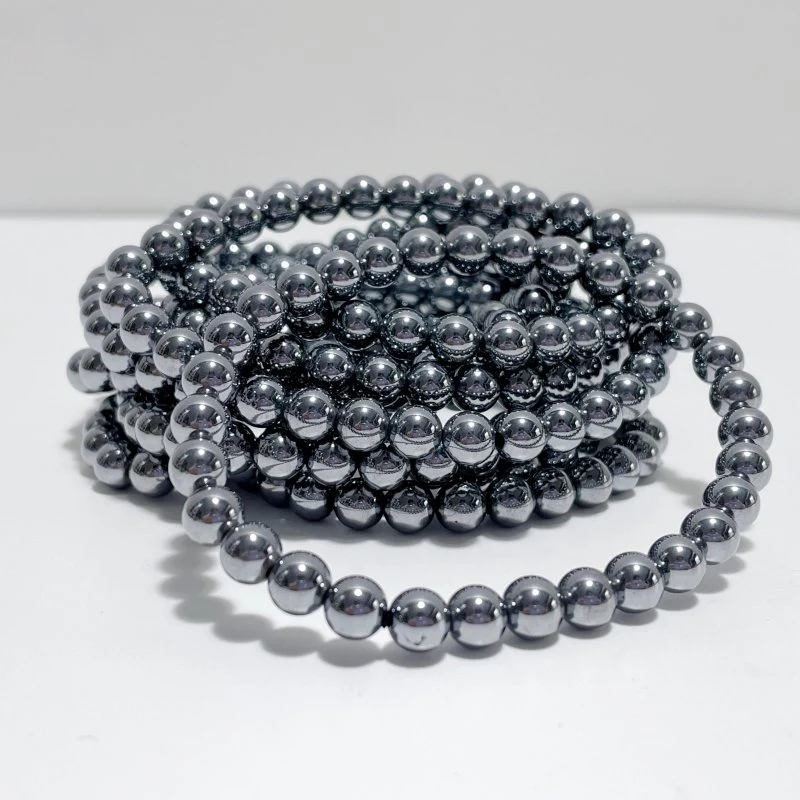 6mm Tiger Eye Amazonite Moonstone Hawk's Eye Bracelet Wholesale - Image 5