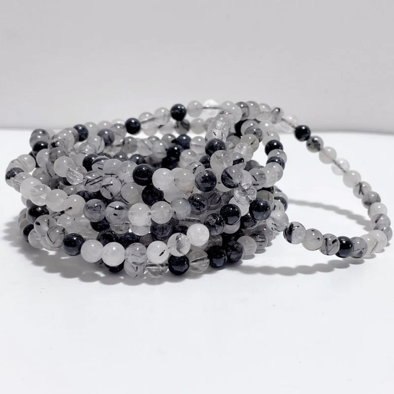 6mm Tiger Eye Amazonite Moonstone Hawk's Eye Bracelet Wholesale - Image 6