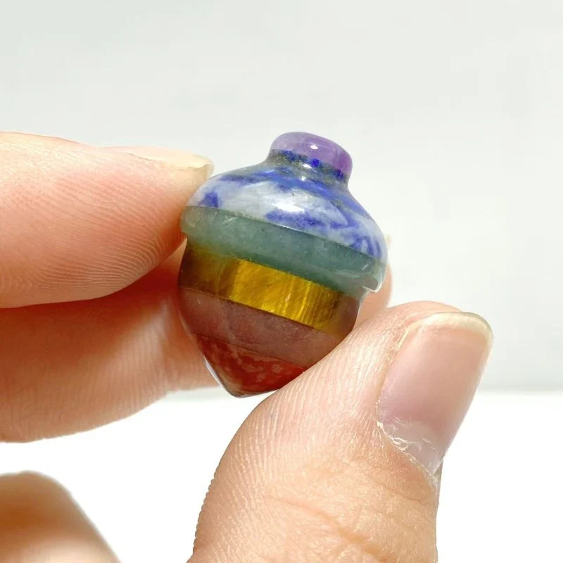 7 Chakra Acorn Carving Wholesale - Image 2