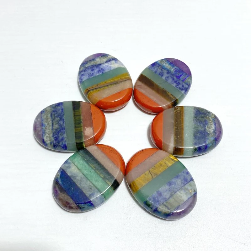 7 Chakra Palm Stone Wholesale