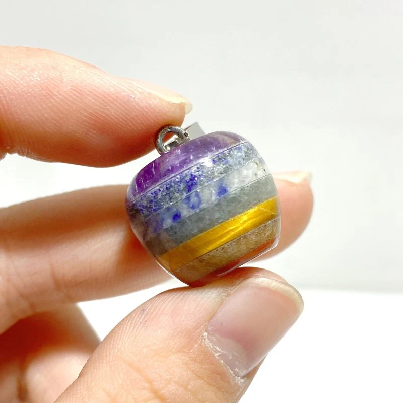 7 Chakra Apple Pendant Wholesale - Image 2