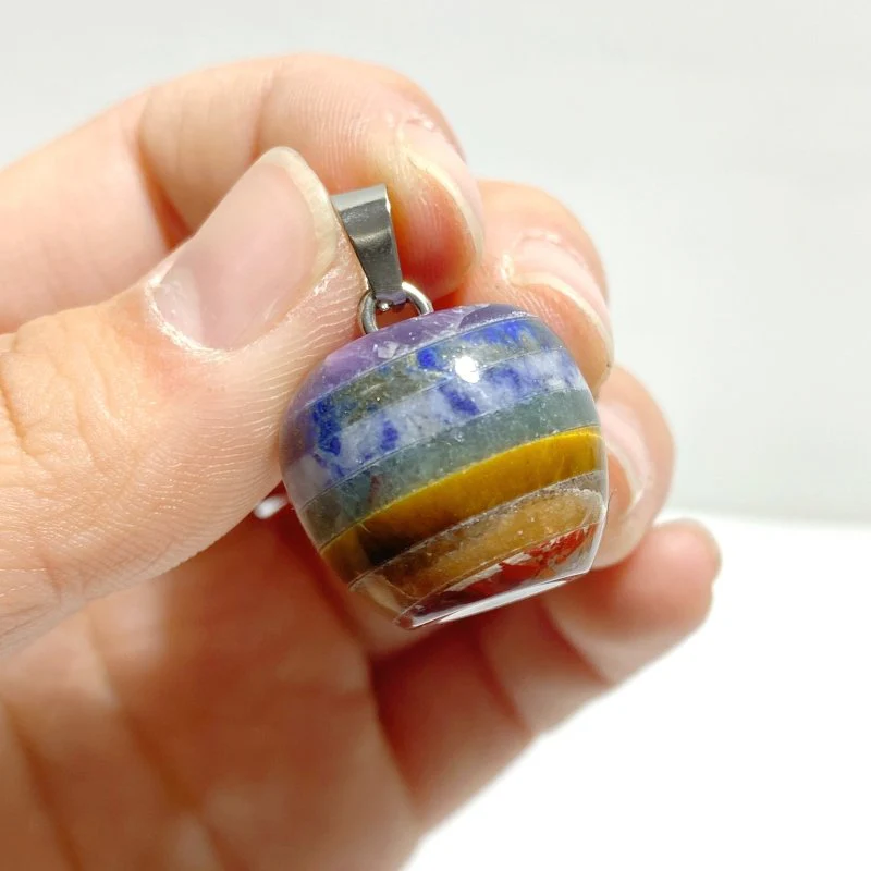 7 Chakra Apple Pendant Wholesale - Image 3