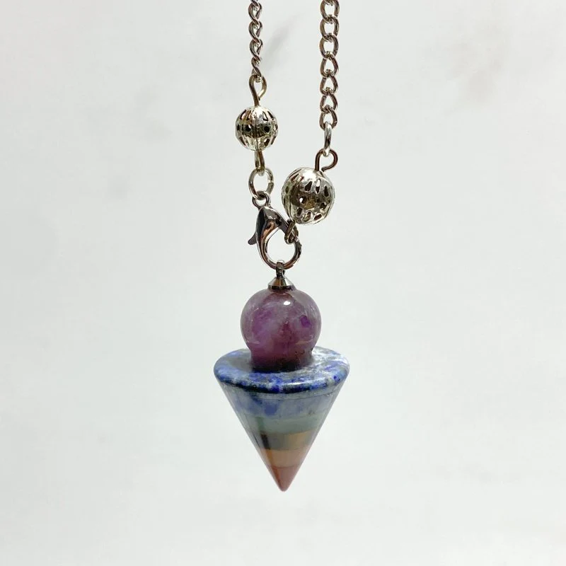 7 Chakra Pendulum Pendants Wholesale - Image 2