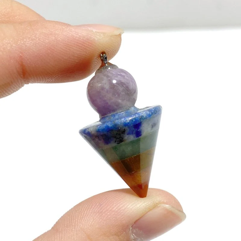 7 Chakra Pendulum Pendants Wholesale - Image 3