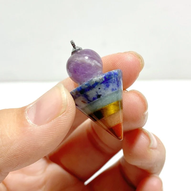 7 Chakra Pendulum Pendants Wholesale - Image 4