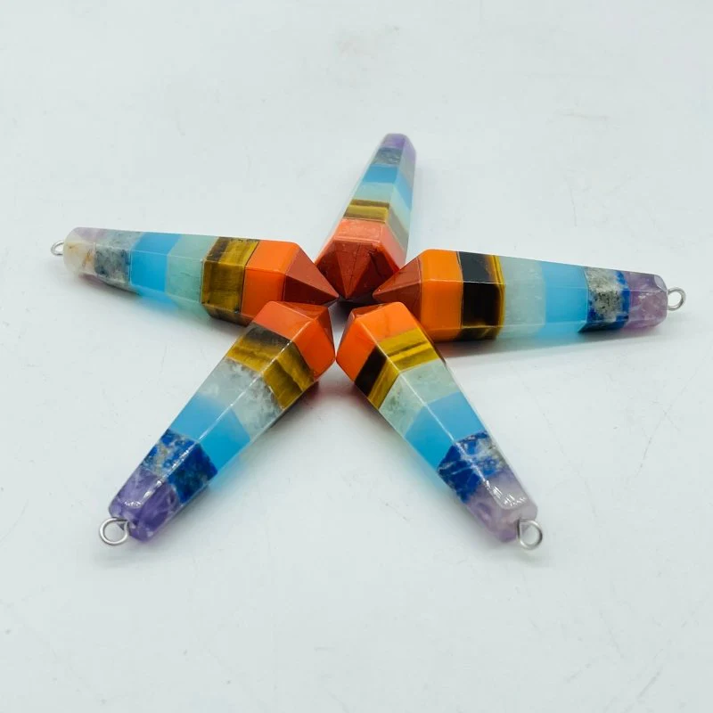 7 Chakra Pendulum Point Pendant Wholesale - Image 3