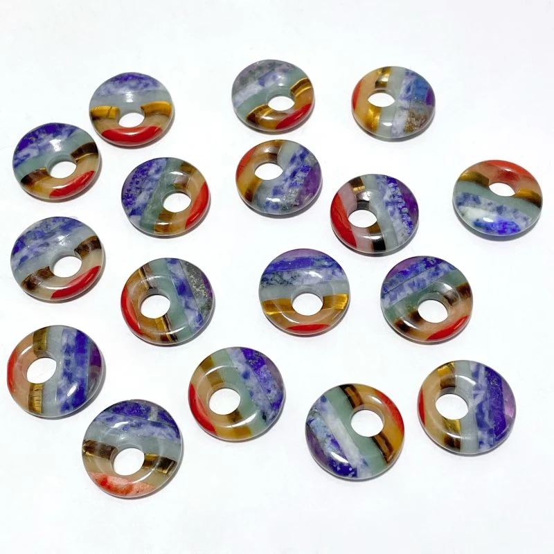 7 Chakra Round Shape DIY Pendant Wholesale - Image 3