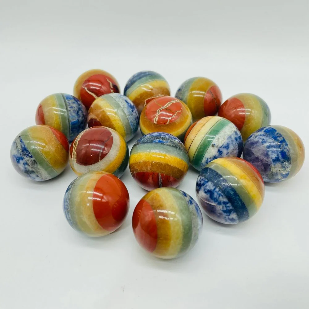 7 Chakra Spheres Ball Wholesale - Image 3